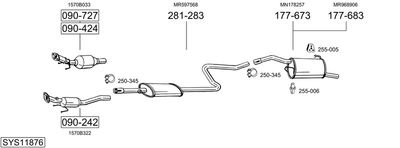 BOSAL SYS11876