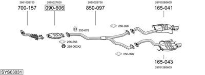 BOSAL SYS03031
