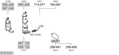 BOSAL SYS15331