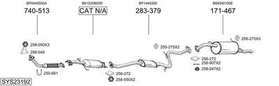 BOSAL SYS23192 BOSAL SYS23192