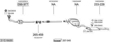 BOSAL SYS18689