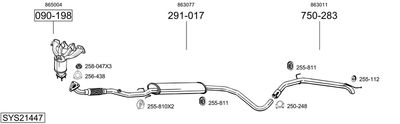 BOSAL SYS21447