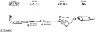 BOSAL SYS16434