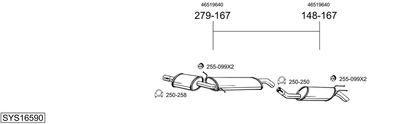 BOSAL SYS16590