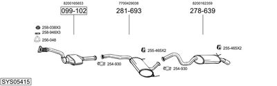BOSAL SYS05415