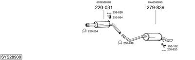BOSAL SYS28908 BOSAL SYS28908