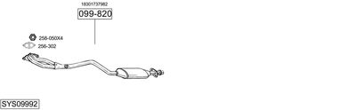 BOSAL SYS09992