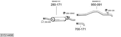BOSAL SYS14498