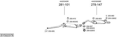 BOSAL SYS22379