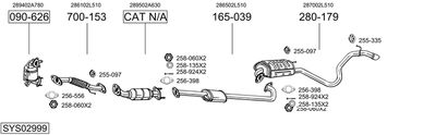 BOSAL SYS02999