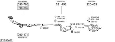 BOSAL SYS15075