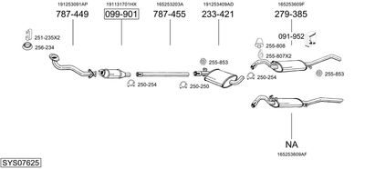 BOSAL SYS07625