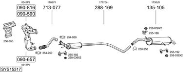 BOSAL SYS15317