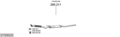 BOSAL SYS06525