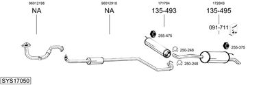 BOSAL SYS17050