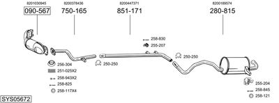 BOSAL SYS05672