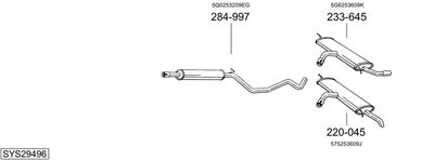 BOSAL SYS29496