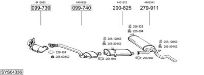 BOSAL SYS04336