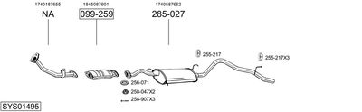 BOSAL SYS01495