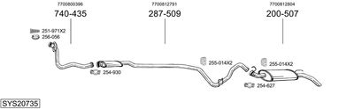 BOSAL SYS20735 BOSAL SYS20735