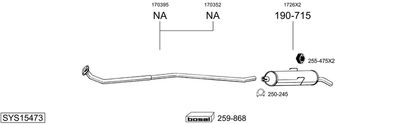 BOSAL SYS15473