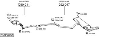 BOSAL SYS06258