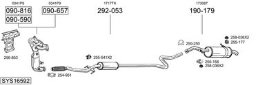 BOSAL SYS16592