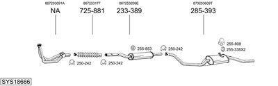 BOSAL SYS18666
