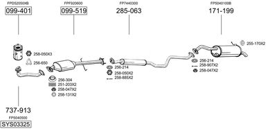 BOSAL SYS03325