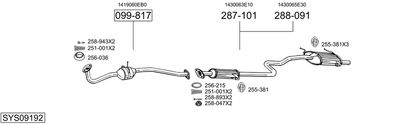 BOSAL SYS09192