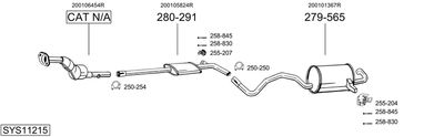 BOSAL SYS11215