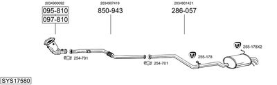 BOSAL SYS17580