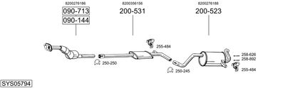 BOSAL SYS05794 BOSAL SYS05794