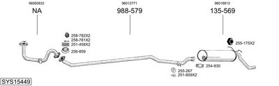 BOSAL SYS15449