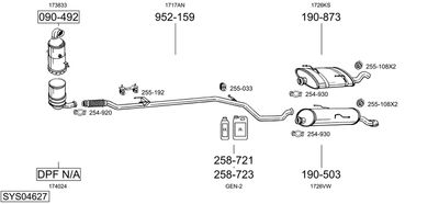 BOSAL SYS04627