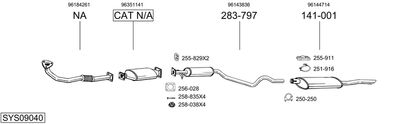 BOSAL SYS09040