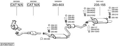 BOSAL SYS07027