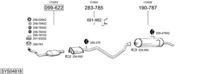 BOSAL SYS04818