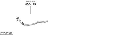 BOSAL SYS25598