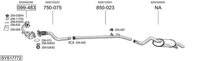 BOSAL SYS17772 BOSAL SYS17772