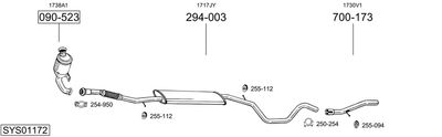 BOSAL SYS01172