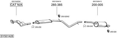 BOSAL SYS01428
