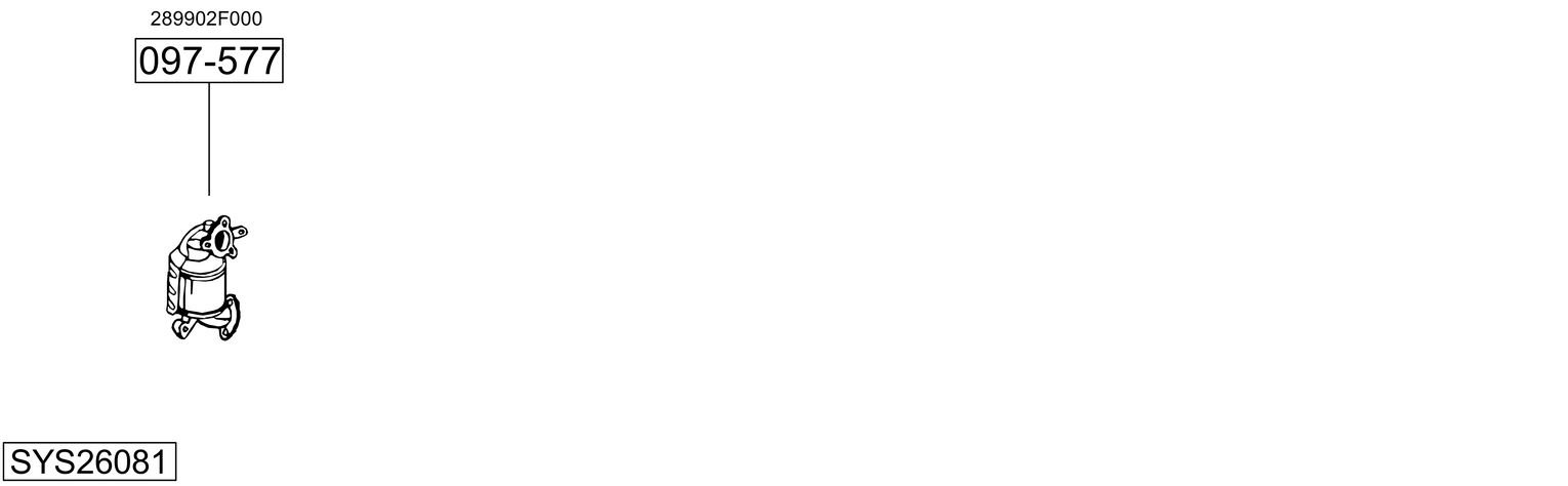 BOSAL SYS26081