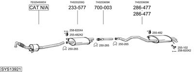 BOSAL SYS13921