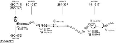 BOSAL SYS16797
