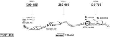 BOSAL SYS01403