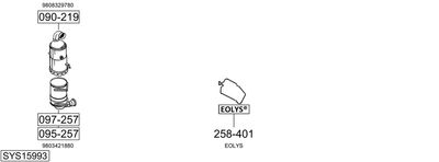 BOSAL SYS15993