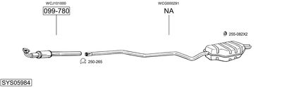 BOSAL SYS05984
