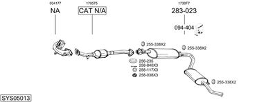 BOSAL SYS05013