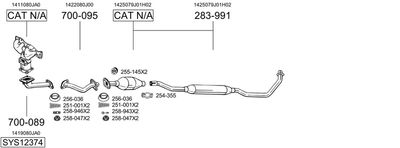 BOSAL SYS12374